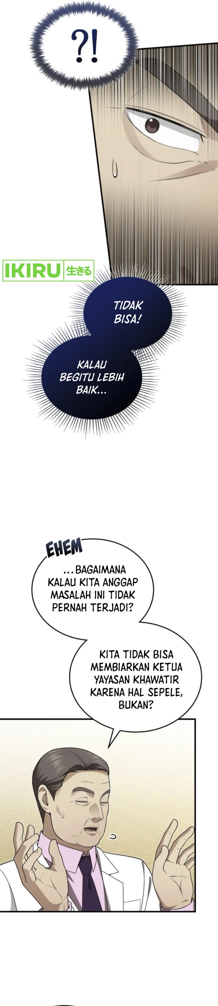 The Regressed Doctor Just Wanted to Live Quietly Chapter 35 Bahasa Indonesia