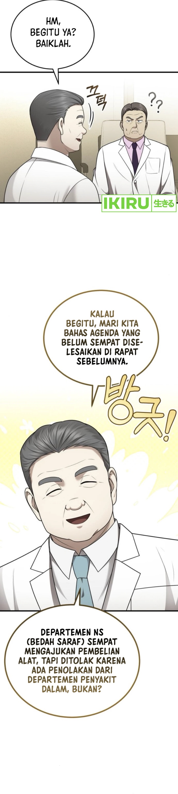 The Regressed Doctor Just Wanted to Live Quietly Chapter 35 Bahasa Indonesia