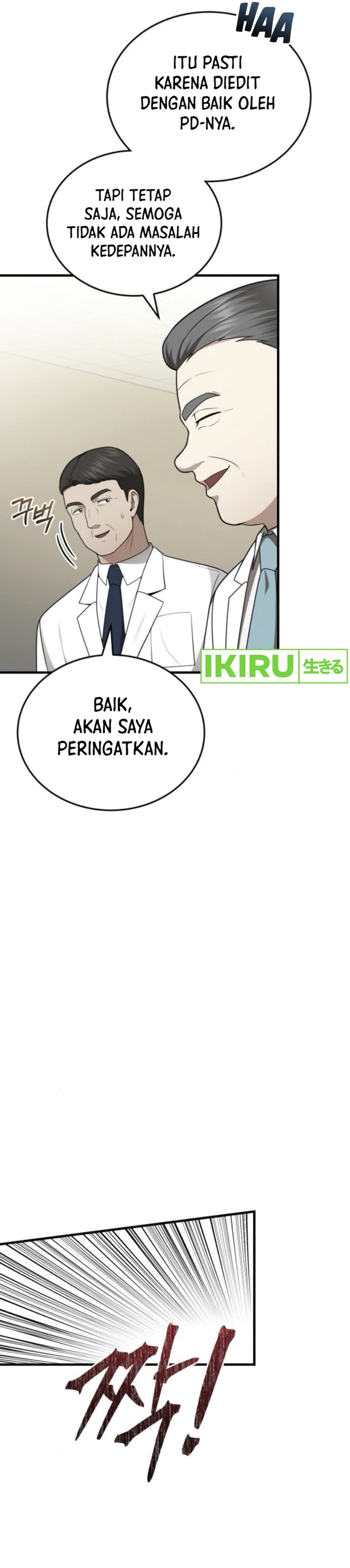 The Regressed Doctor Just Wanted to Live Quietly Chapter 35 Bahasa Indonesia