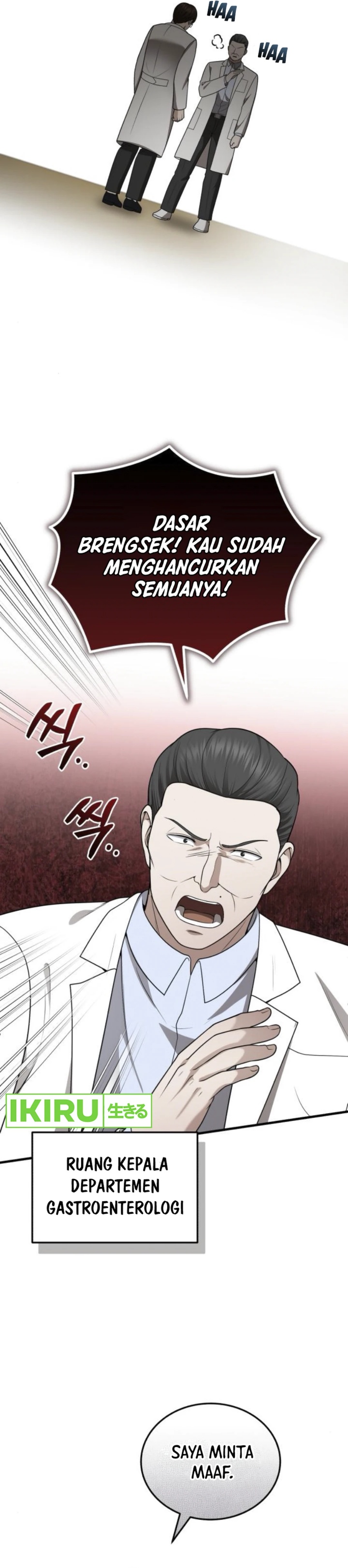 The Regressed Doctor Just Wanted to Live Quietly Chapter 35 Bahasa Indonesia