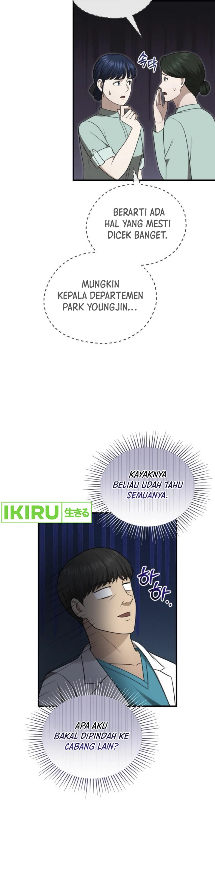 The Regressed Doctor Just Wanted to Live Quietly Chapter 35 Bahasa Indonesia