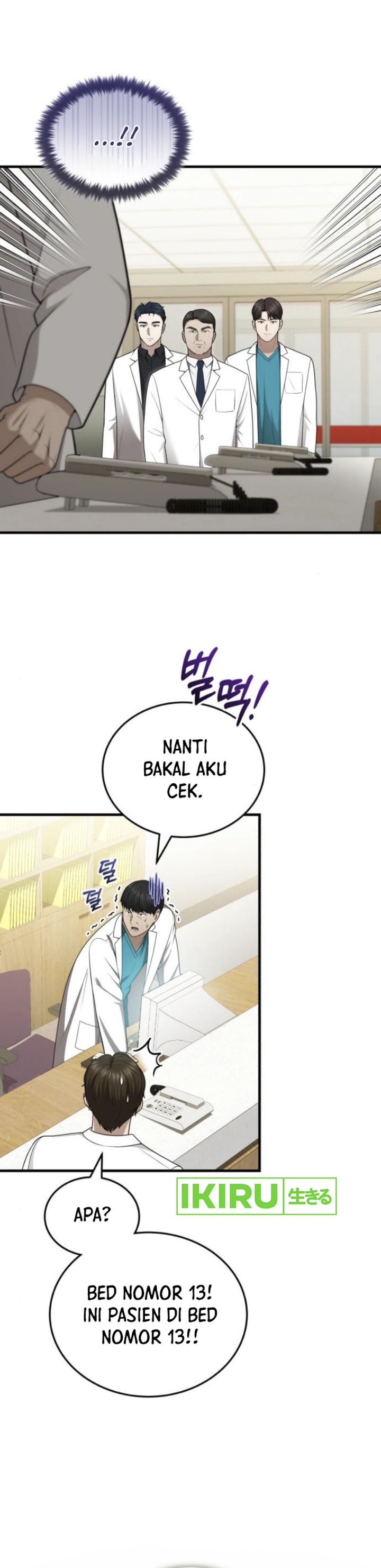 The Regressed Doctor Just Wanted to Live Quietly Chapter 35 Bahasa Indonesia