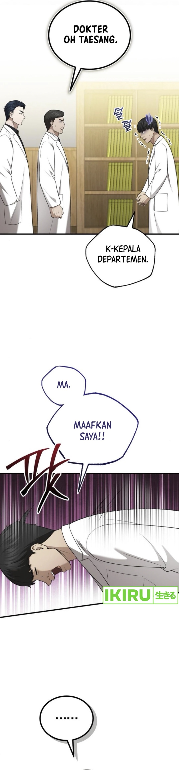 The Regressed Doctor Just Wanted to Live Quietly Chapter 35 Bahasa Indonesia