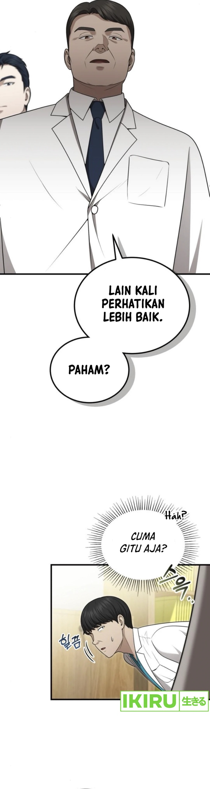 The Regressed Doctor Just Wanted to Live Quietly Chapter 35 Bahasa Indonesia