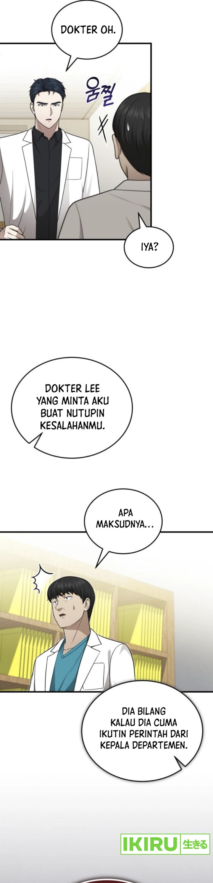 The Regressed Doctor Just Wanted to Live Quietly Chapter 35 Bahasa Indonesia