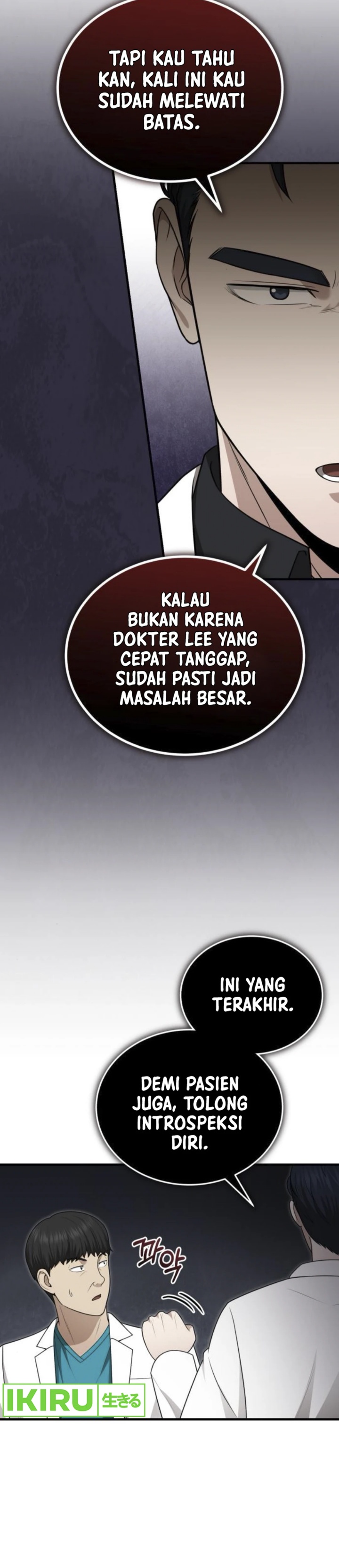 The Regressed Doctor Just Wanted to Live Quietly Chapter 35 Bahasa Indonesia