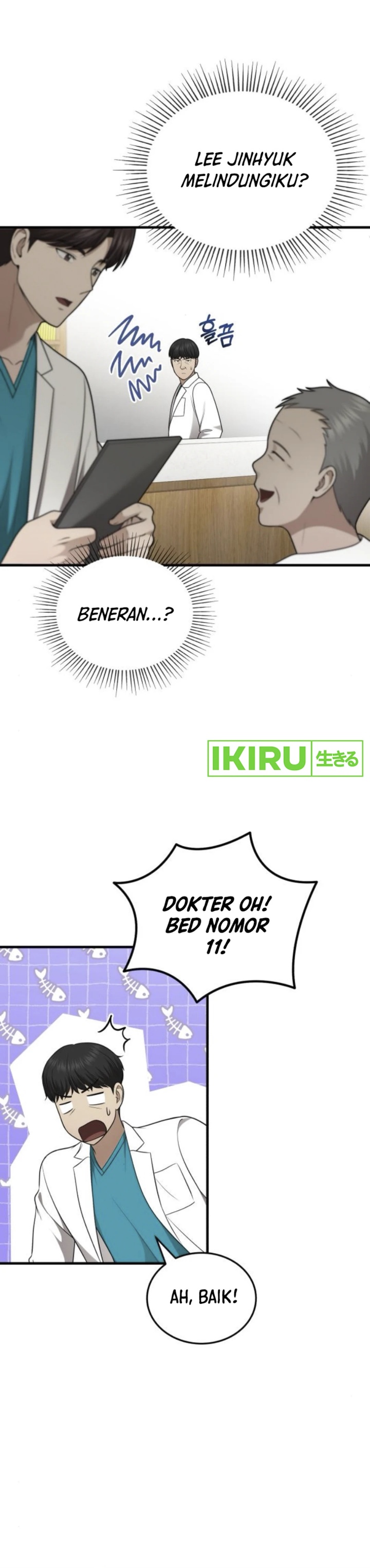 The Regressed Doctor Just Wanted to Live Quietly Chapter 35 Bahasa Indonesia