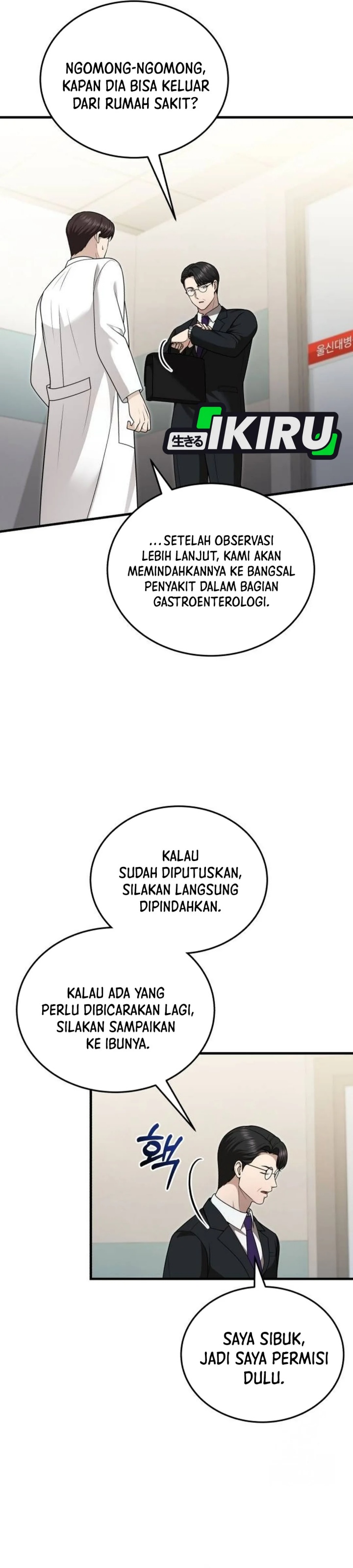 The Regressed Doctor Just Wanted to Live Quietly chapter 38