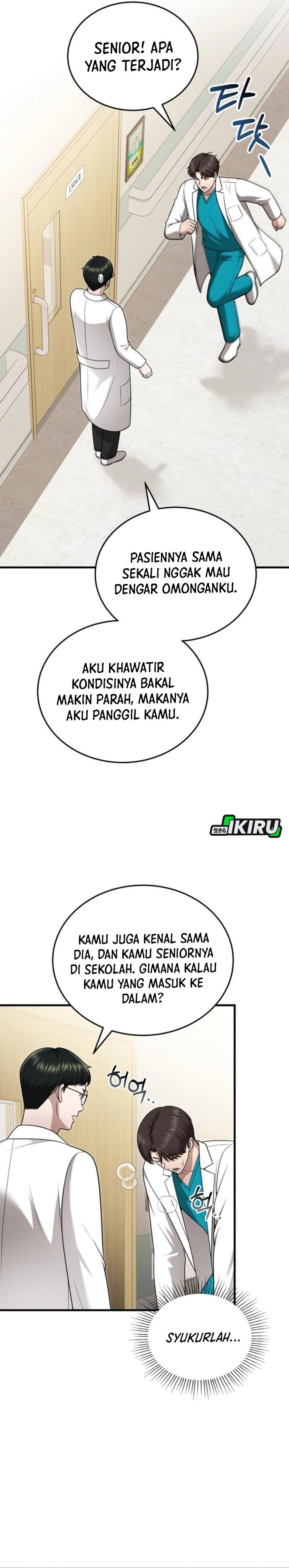 The Regressed Doctor Just Wanted to Live Quietly Chapter 41 Bahasa Indonesia