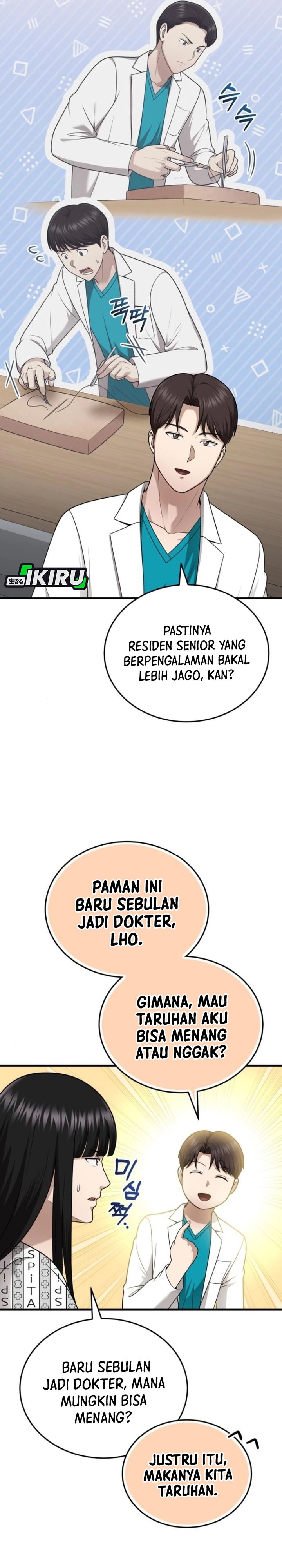 The Regressed Doctor Just Wanted to Live Quietly Chapter 41 Bahasa Indonesia