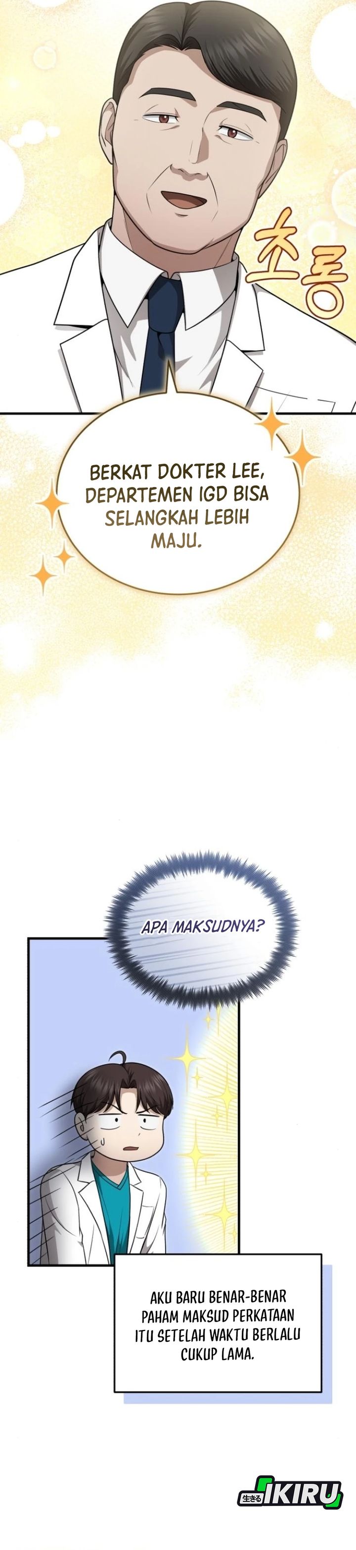 The Regressed Doctor Just Wanted to Live Quietly Chapter 41 Bahasa Indonesia