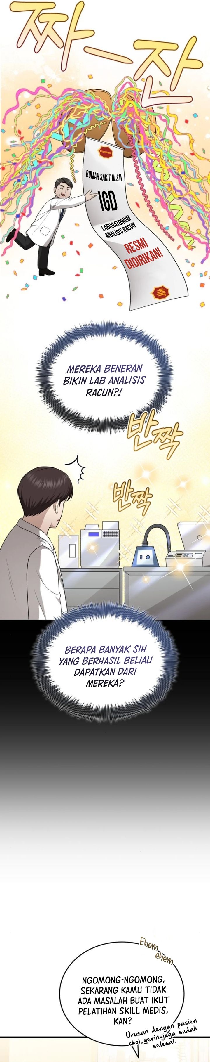 The Regressed Doctor Just Wanted to Live Quietly Chapter 41 Bahasa Indonesia