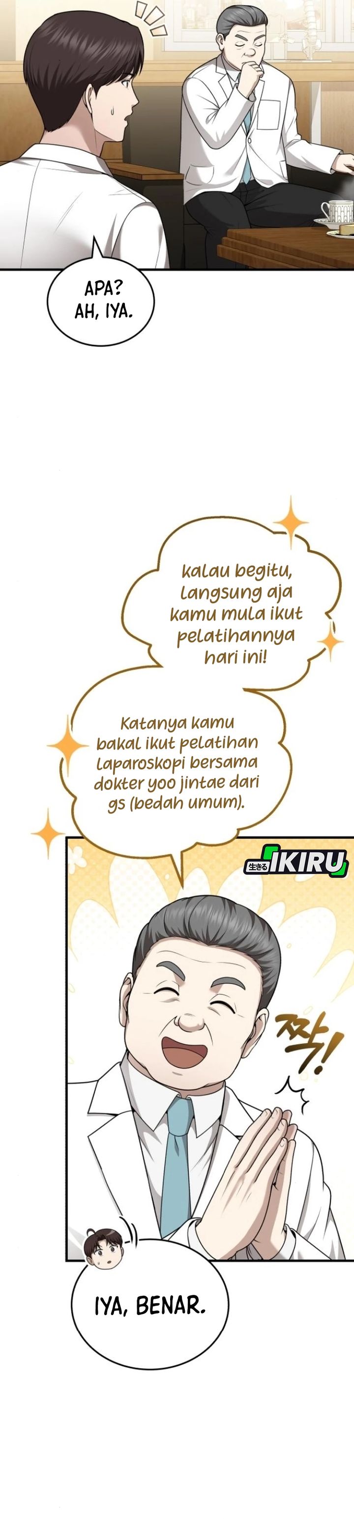 The Regressed Doctor Just Wanted to Live Quietly Chapter 41 Bahasa Indonesia