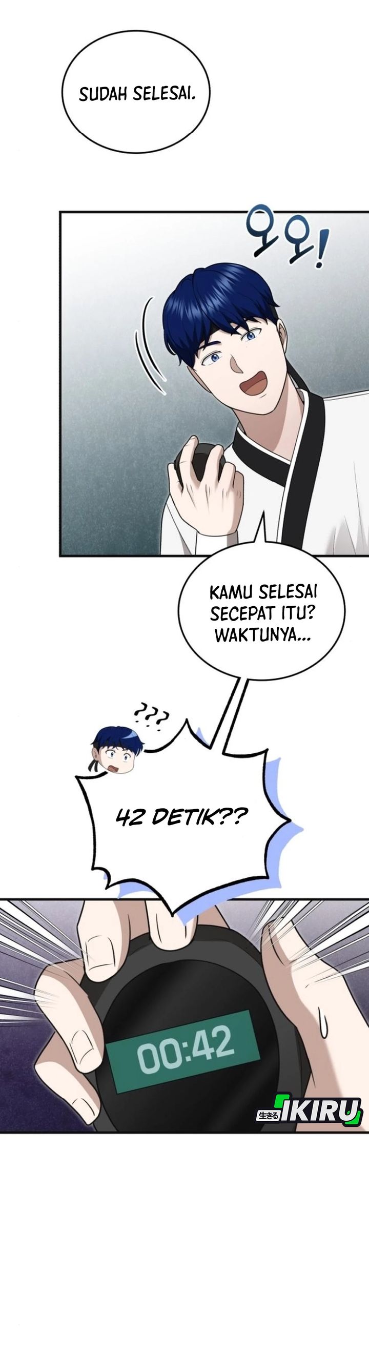 The Regressed Doctor Just Wanted to Live Quietly Chapter 41 Bahasa Indonesia