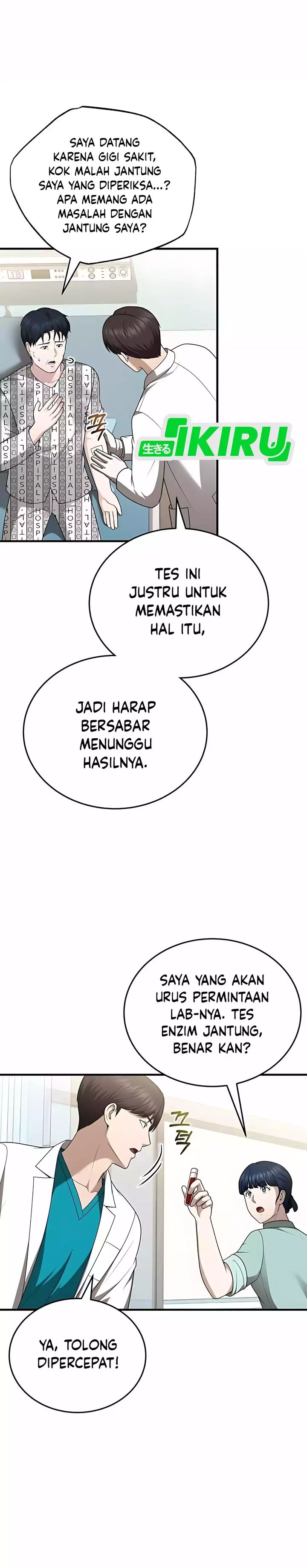 The Regressed Doctor Just Wanted to Live Quietly Chapter 49 Bahasa Indonesia