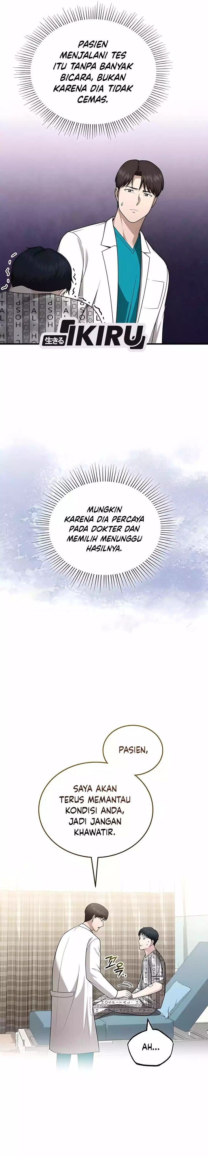 The Regressed Doctor Just Wanted to Live Quietly Chapter 49 Bahasa Indonesia