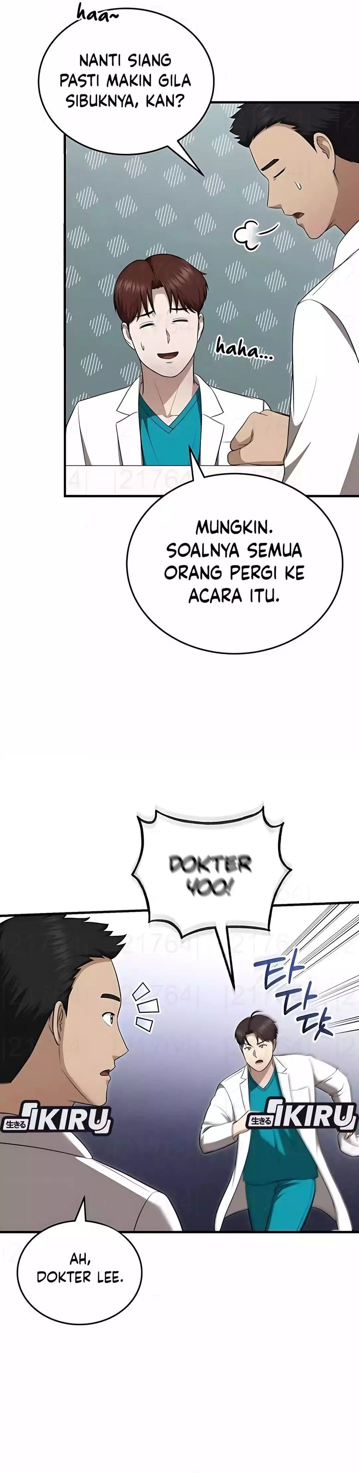 The Regressed Doctor Just Wanted to Live Quietly Chapter 49 Bahasa Indonesia