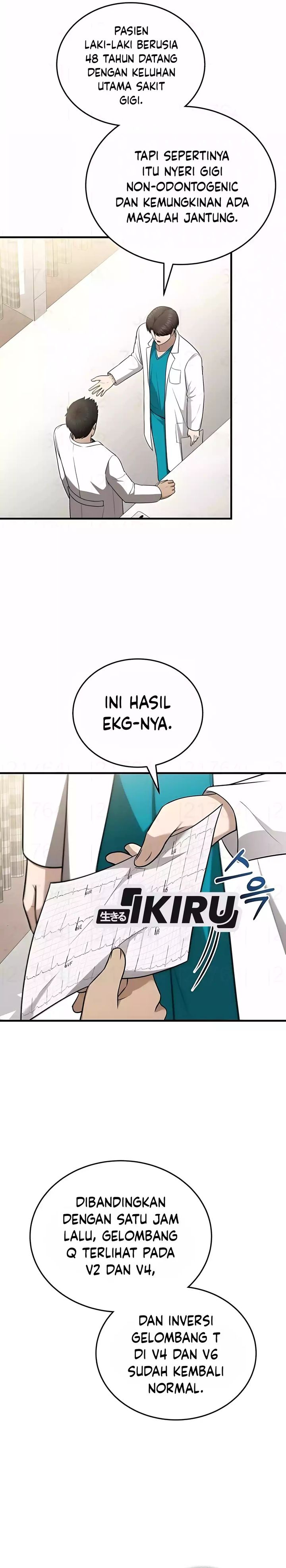 The Regressed Doctor Just Wanted to Live Quietly Chapter 49 Bahasa Indonesia