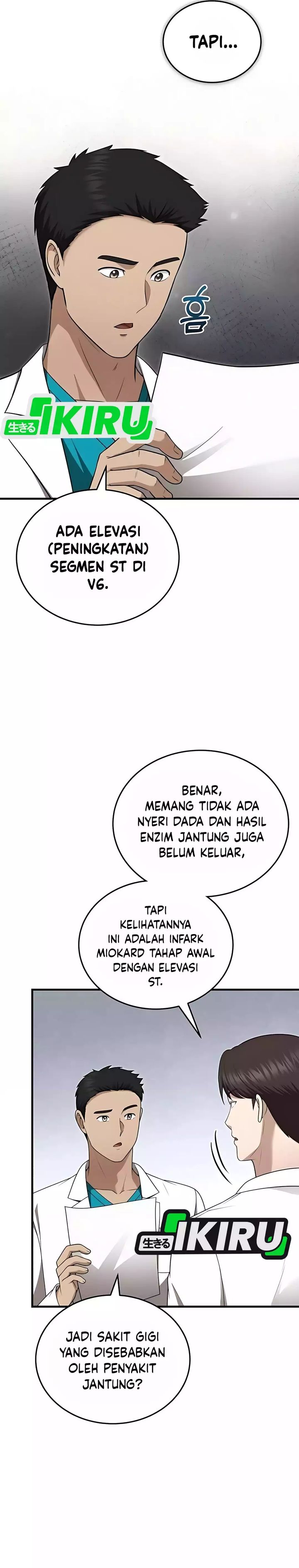 The Regressed Doctor Just Wanted to Live Quietly Chapter 49 Bahasa Indonesia