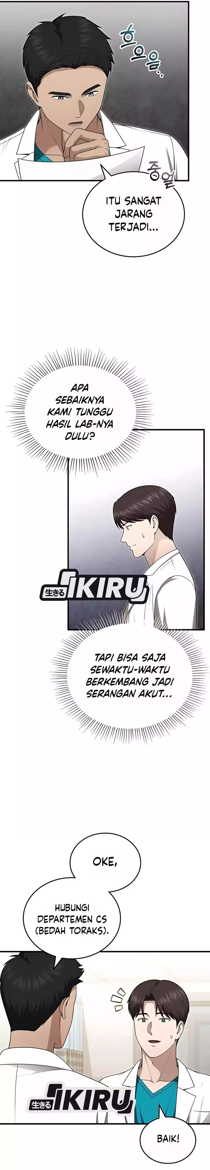 The Regressed Doctor Just Wanted to Live Quietly Chapter 49 Bahasa Indonesia