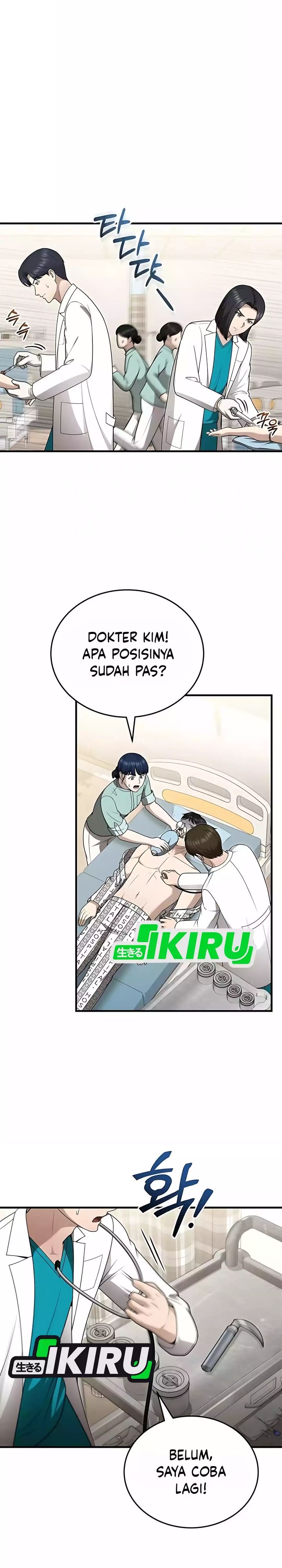 The Regressed Doctor Just Wanted to Live Quietly Chapter 49 Bahasa Indonesia