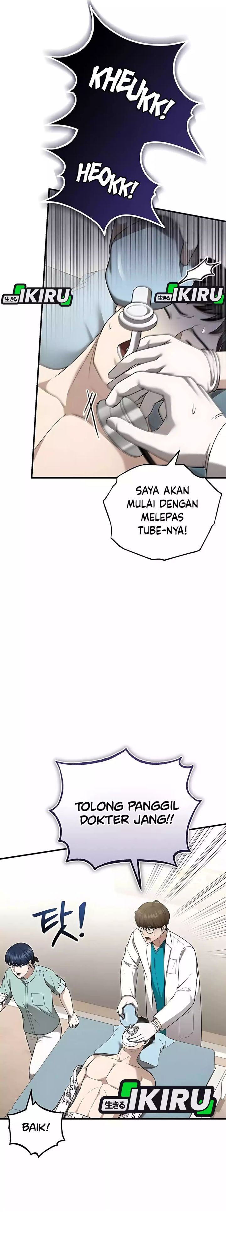 The Regressed Doctor Just Wanted to Live Quietly Chapter 49 Bahasa Indonesia