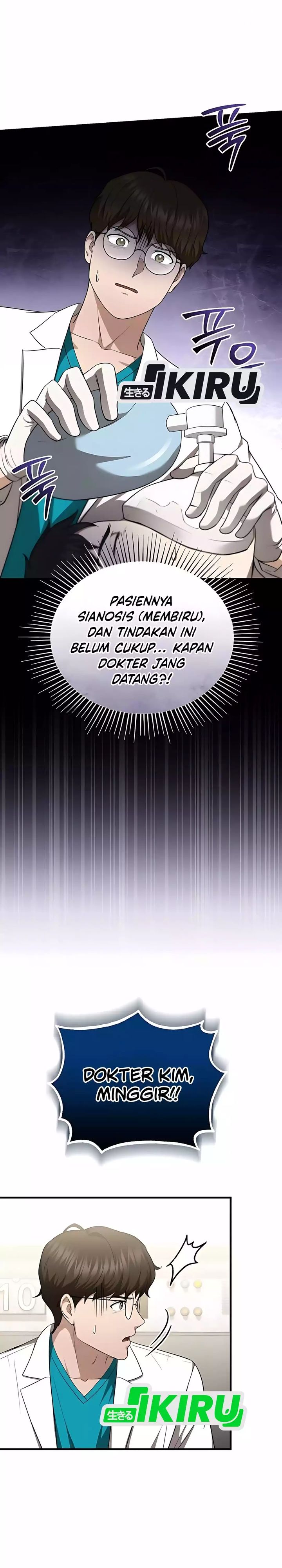 The Regressed Doctor Just Wanted to Live Quietly Chapter 49 Bahasa Indonesia