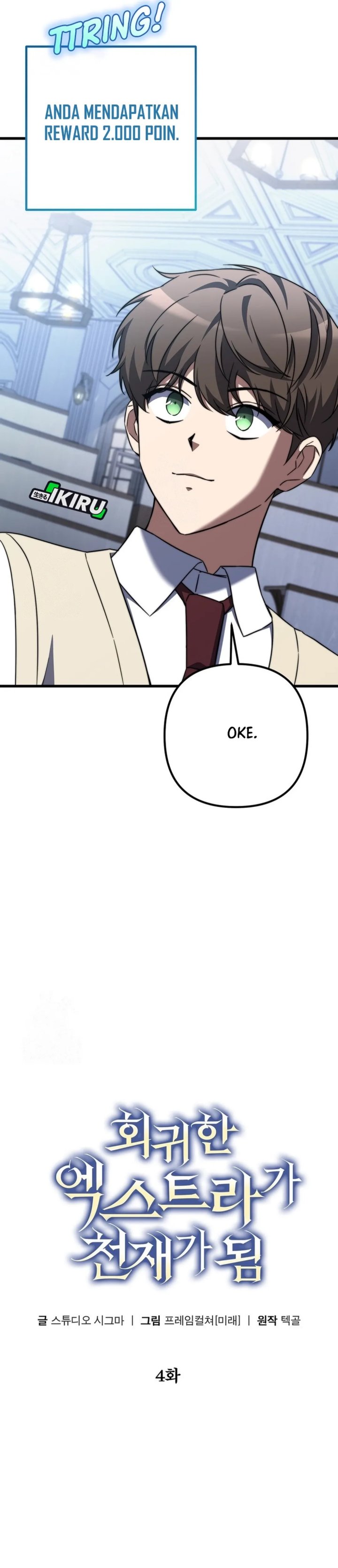 The Regressed Extra Becomes a Genius Chapter 04 Bahasa Indonesia