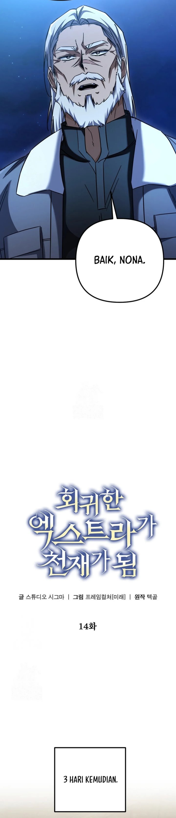 The Regressed Extra Becomes a Genius Chapter 14 Bahasa Indonesia