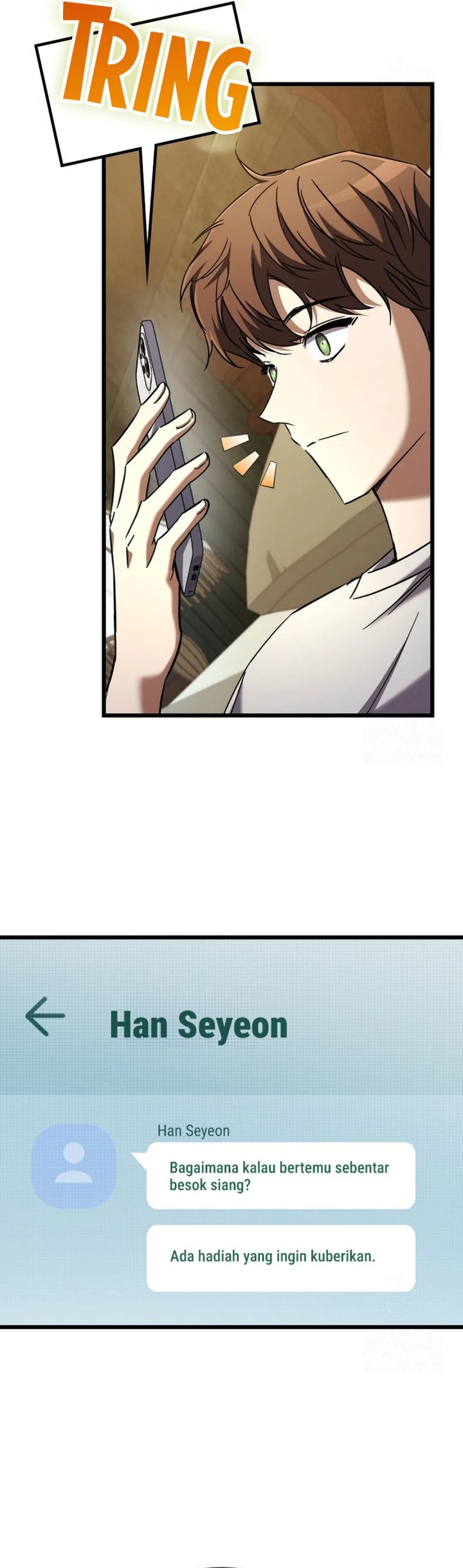 The Regressed Extra Becomes a Genius Chapter 14 Bahasa Indonesia