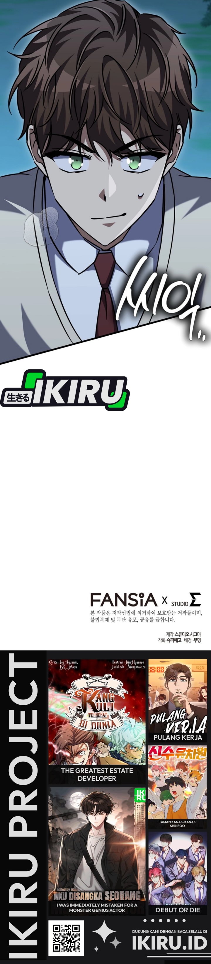 The Regressed Extra Becomes a Genius Chapter 23 Bahasa Indonesia