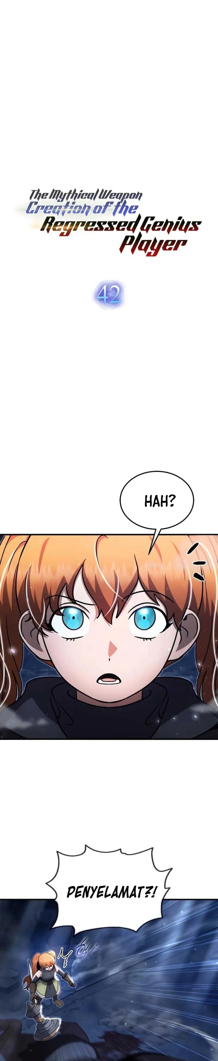The Regressed Genius Player’s Legendary Weapon Creation chapter 42