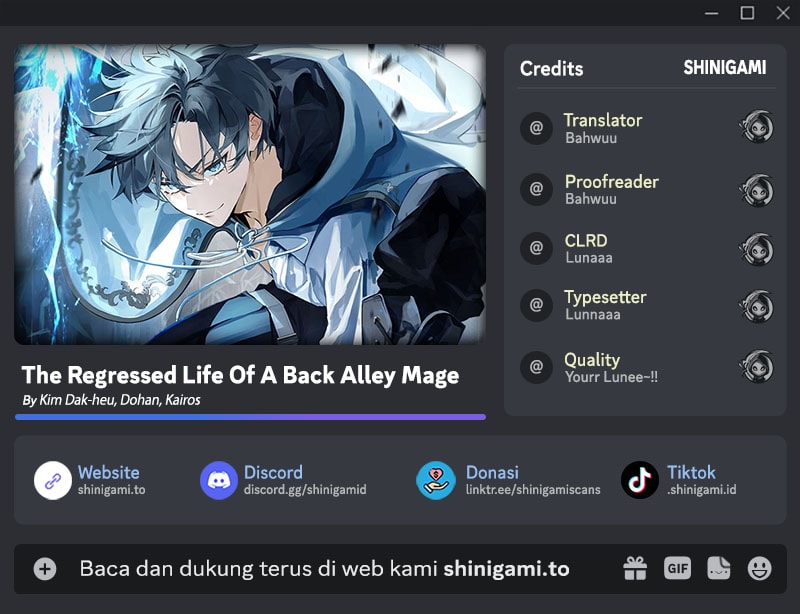 The Regressed Life Of A Back Alley Mage chapter 5