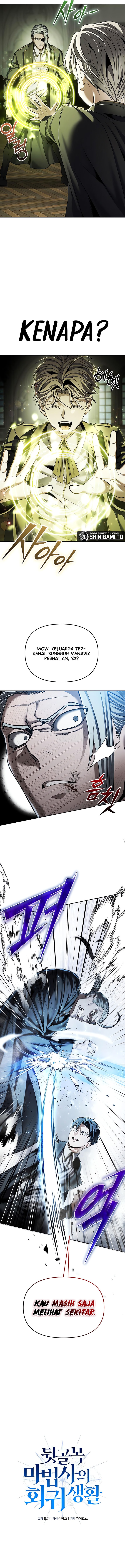 The Regressed Life Of A Back Alley Mage chapter 11