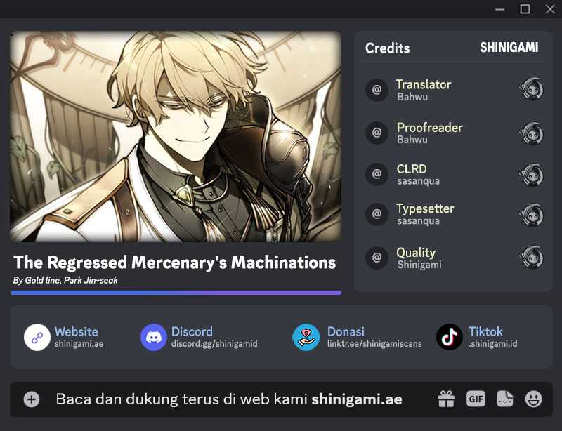 The Regressed Mercenary’s Machinations chapter 11