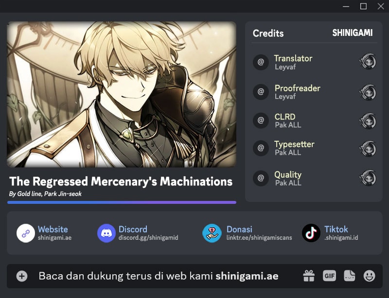 The Regressed Mercenary’s Machinations chapter 31