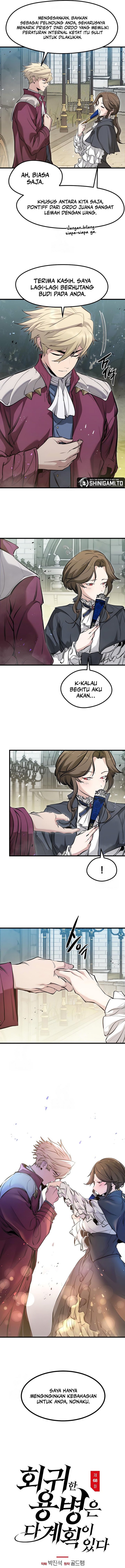 The Regressed Mercenary’s Machinations Chapter 68 Bahasa Indonesia