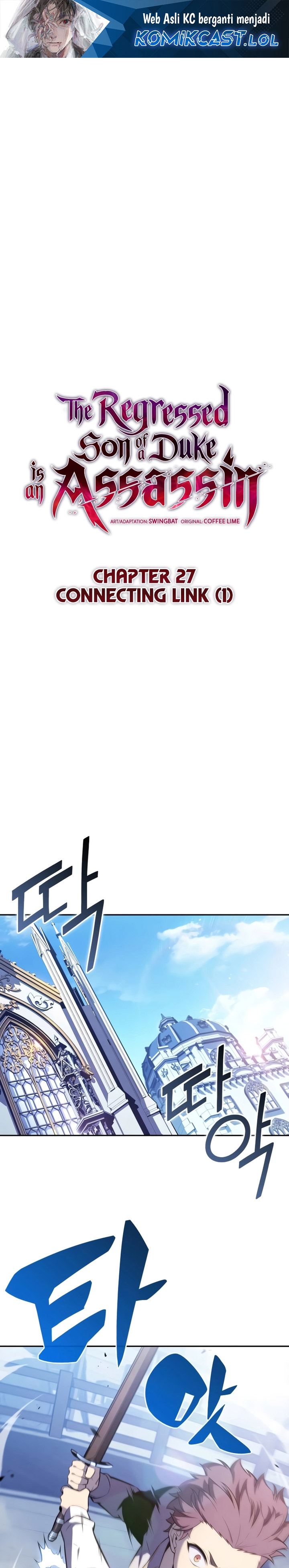 The Regressed Son of a Duke is an Assassin Chapter 27 Bahasa Indonesia