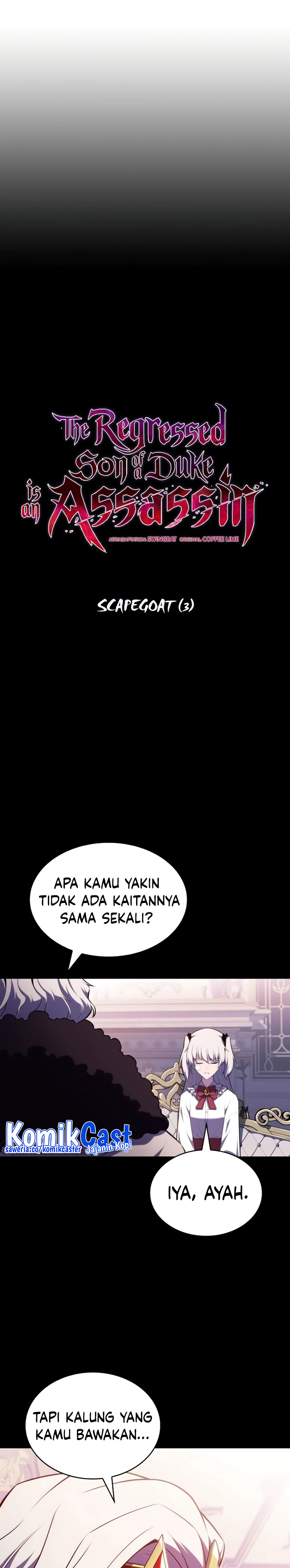 The Regressed Son of a Duke is an Assassin chapter 39