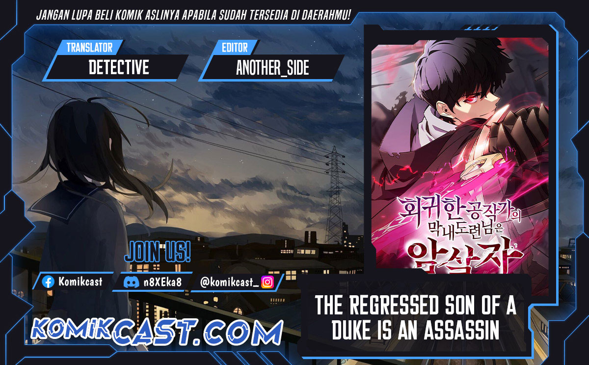 The Regressed Son of a Duke is an Assassin Chapter 73 Bahasa Indonesia