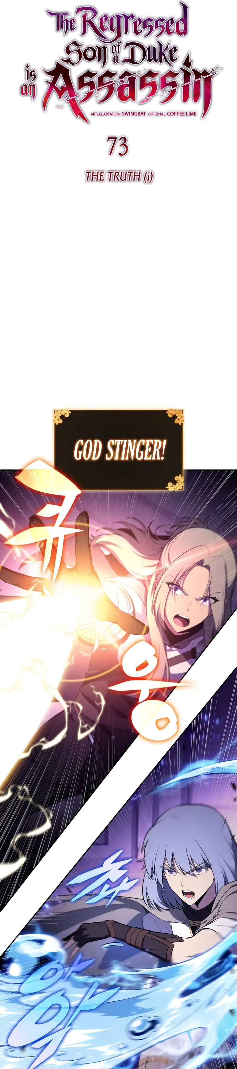 The Regressed Son of a Duke is an Assassin Chapter 73 Bahasa Indonesia