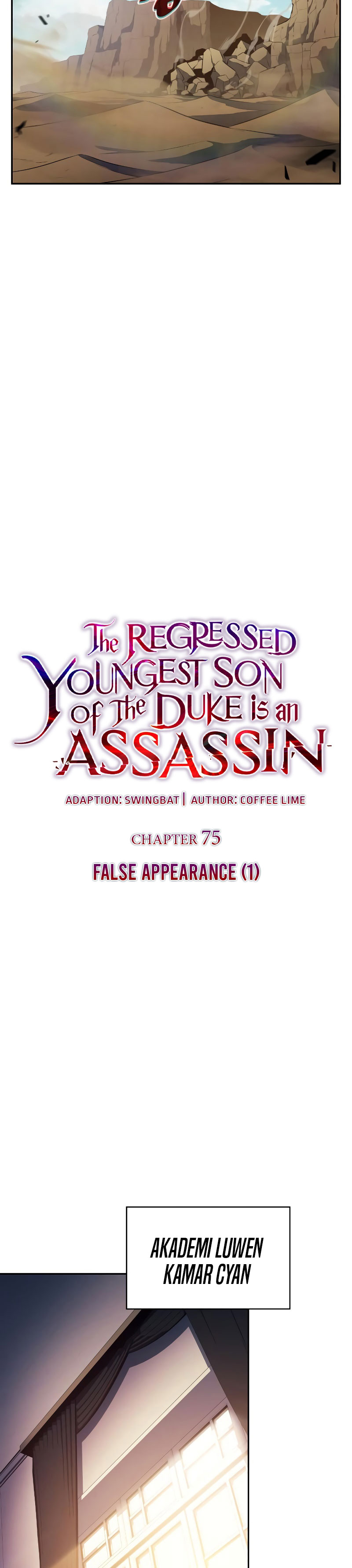 The Regressed Son of a Duke is an Assassin chapter 75