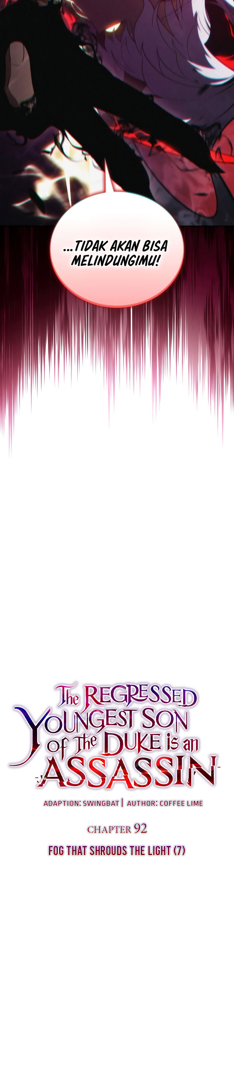 The Regressed Son of a Duke is an Assassin Chapter 92 Bahasa Indonesia