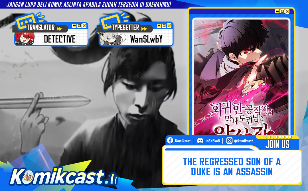 The Regressed Son of a Duke is an Assassin Chapter 94 Bahasa Indonesia