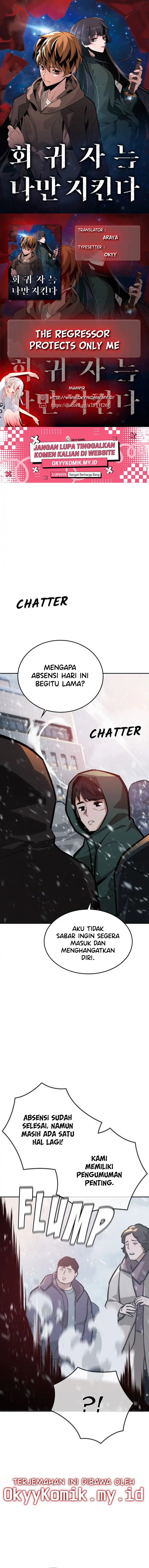 The Regressor Protects Only Me Chapter 25 Bahasa Indonesia