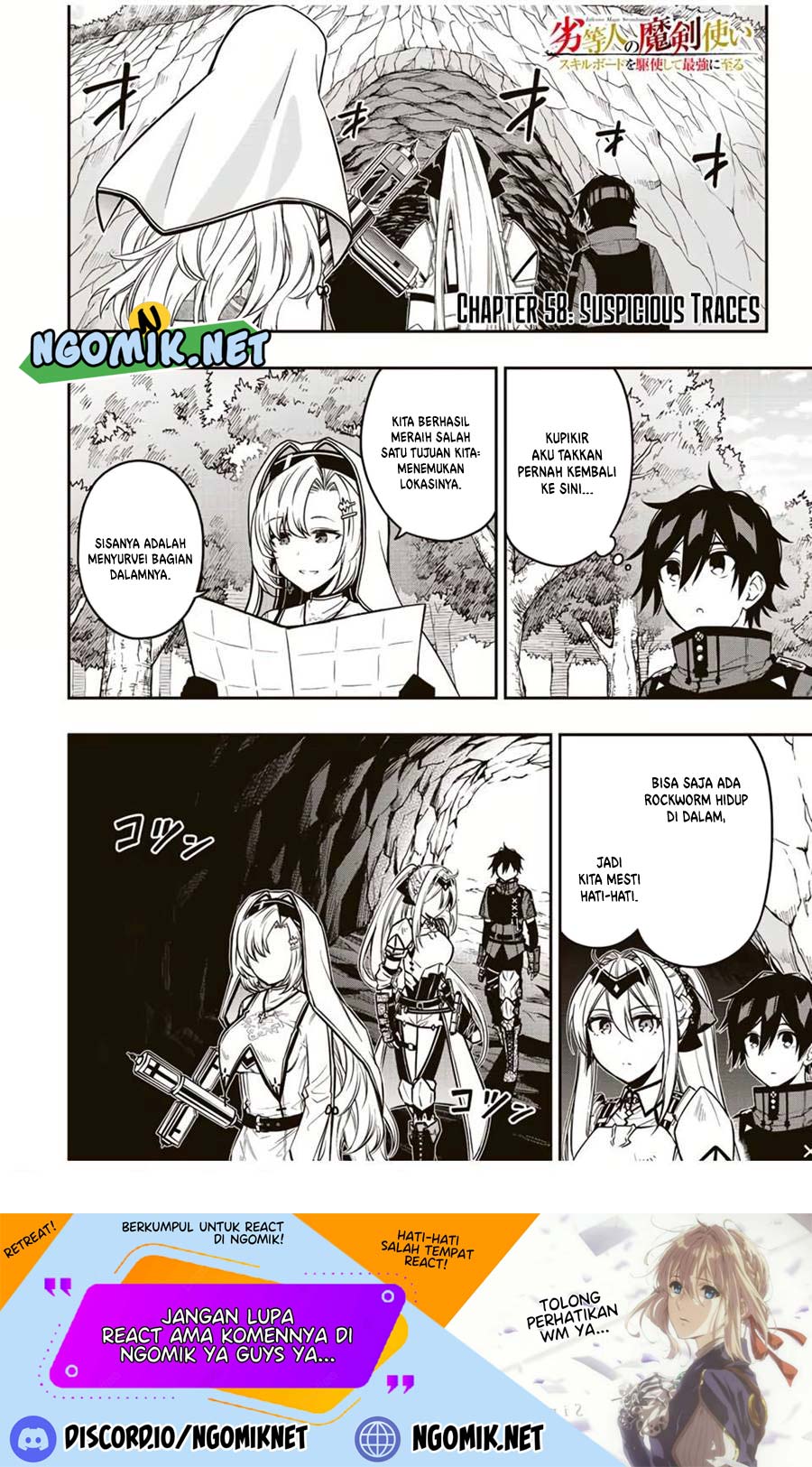 The Reincarnated Inferior Magic Swordsman chapter 58