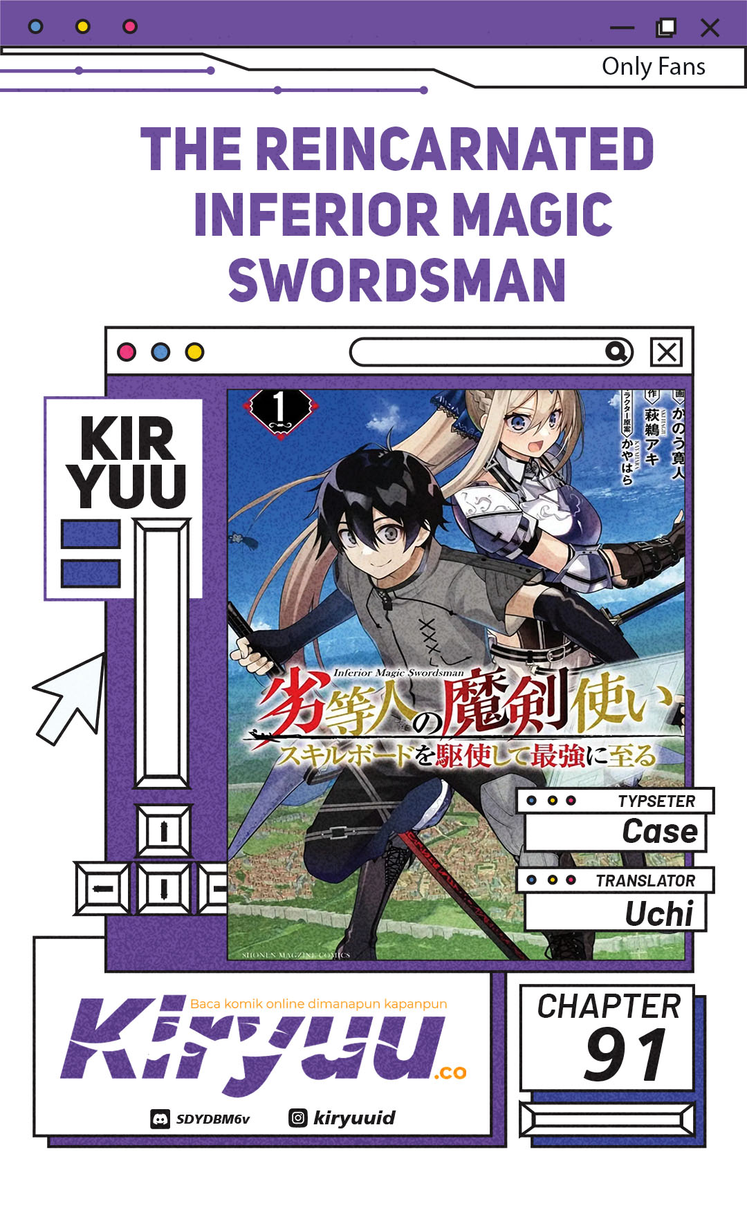 The Reincarnated Inferior Magic Swordsman chapter 91