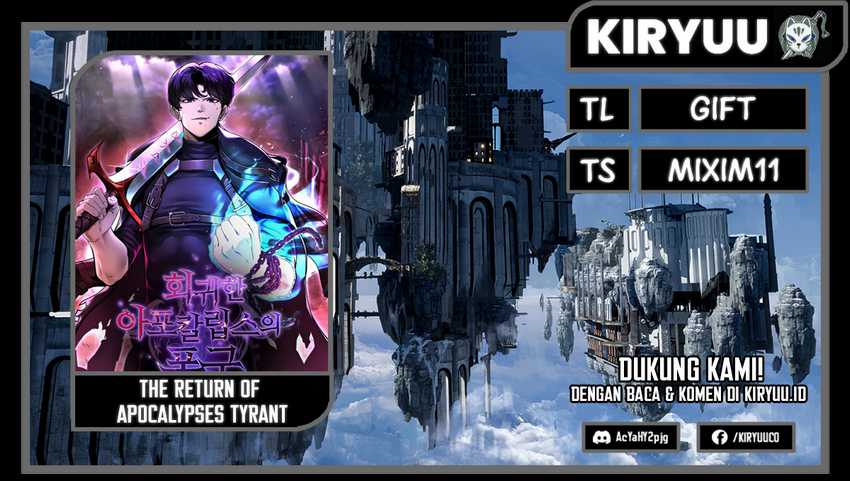 The Return Of Apocalypses Tyrant Chapter 20 Bahasa Indonesia