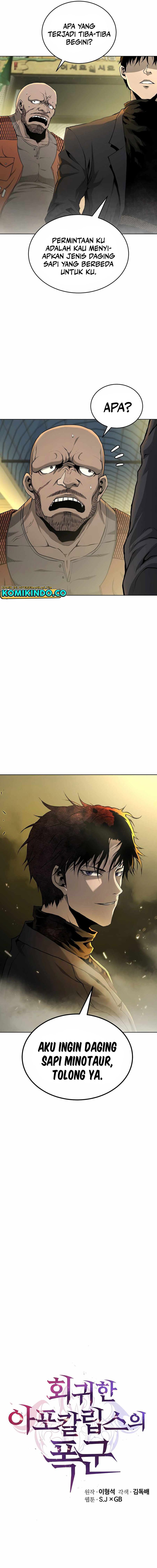 The Return Of Apocalypses Tyrant Chapter 28 Bahasa Indonesia