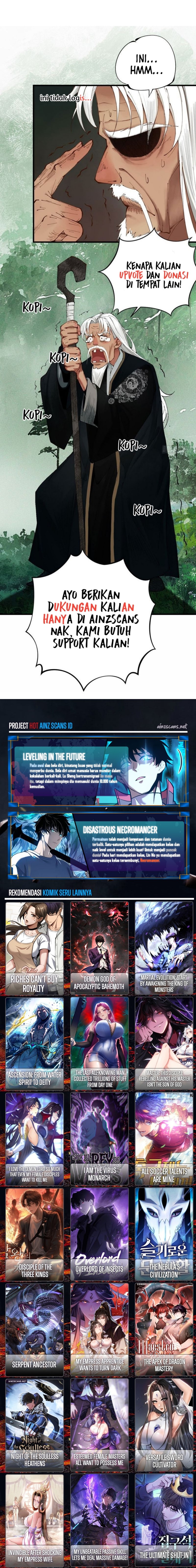 The Return of the Mythical Archmage Chapter 68 Bahasa Indonesia
